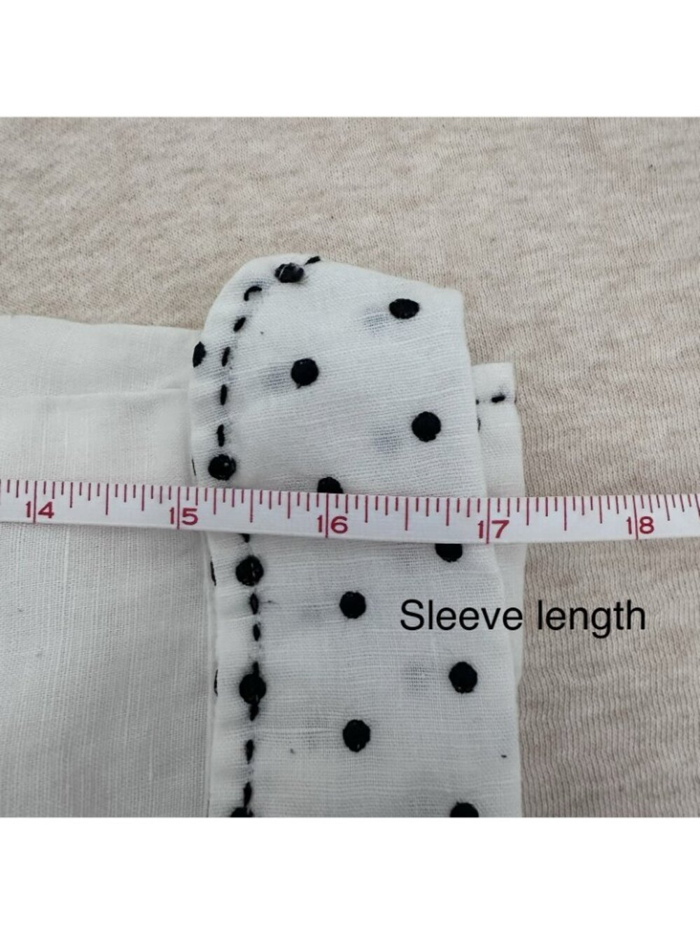 Richard Malcolm 100% Linen Shirt Women’s Size L White Button Up 3/4 Sleeve Top - Picture 8 of 11